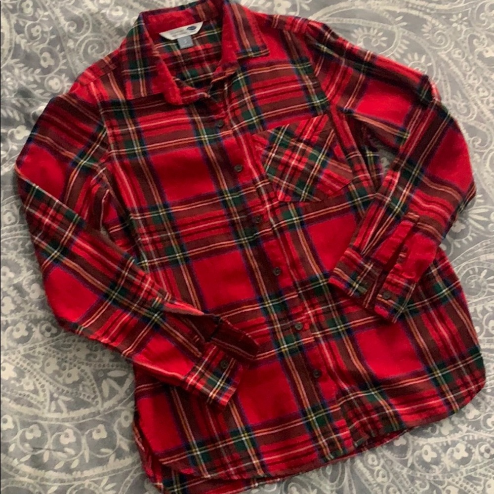 S Old Navy Classic Flannel Shirt